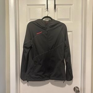Mammut Black Softshell Rain Jacket